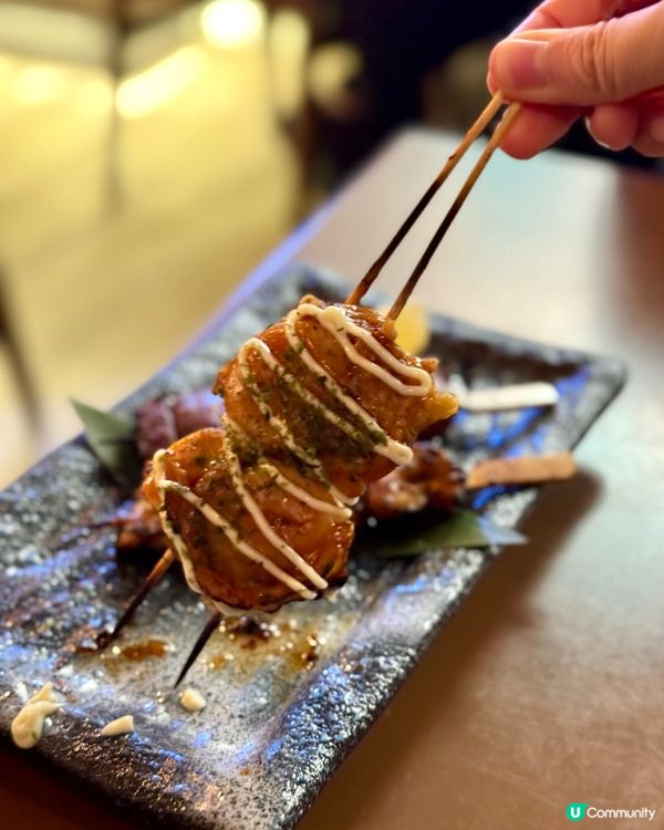 中環溫馨居酒屋小店 即燒串燒款款出色