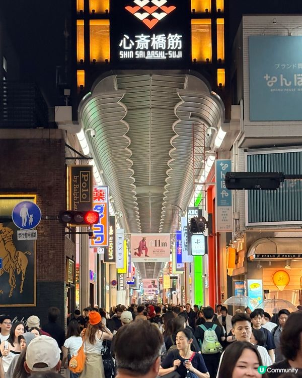 大阪必打卡！心齋橋＋道頓堀，一日逛吃拍全攻略✨