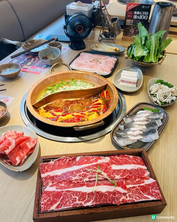 上星期去咗銅鑼灣方叔叔重慶老火鍋 🍲 絕對有水準💕