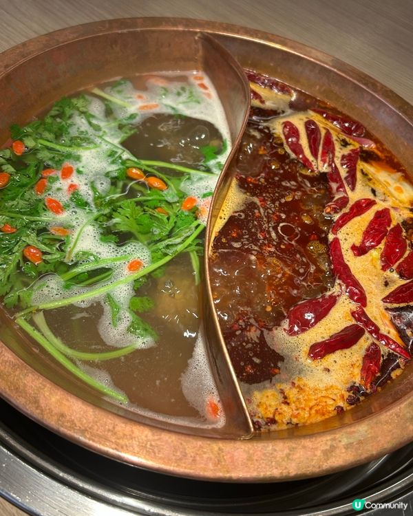 上星期去咗銅鑼灣方叔叔重慶老火鍋 🍲 絕對有水準💕
