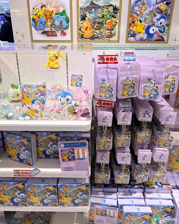 大阪心齋橋Pokémon Center，寶可夢迷必打卡