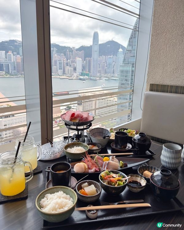 🇭🇰尖沙咀高空維港美景！高質割烹日本料理🎌