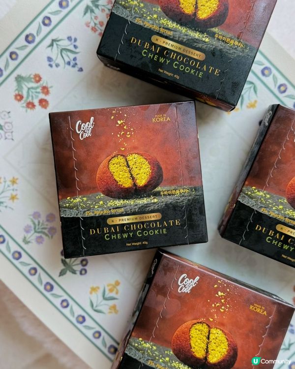 終於吃到這顆｢杜拜朱古力棉花糖麻糬｣了!🍫✨