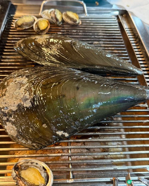 韓國首爾貝類倉庫任食海鮮，有鮑魚，螄蚶，各類軒