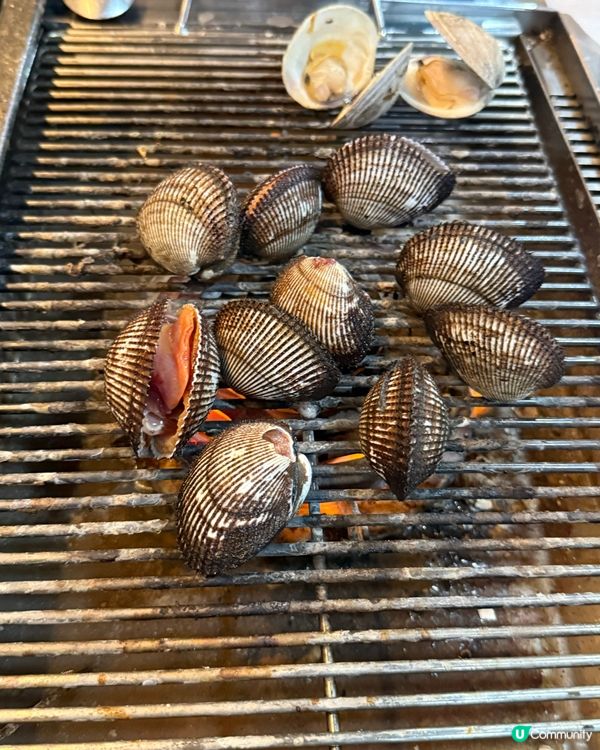 韓國首爾貝類倉庫任食海鮮，有鮑魚，螄蚶，各類軒