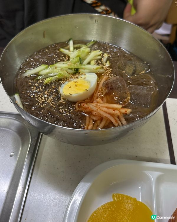水冷麵，海鮮烏冬麵