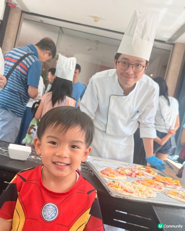 週末親子樂！👶🍳🌊