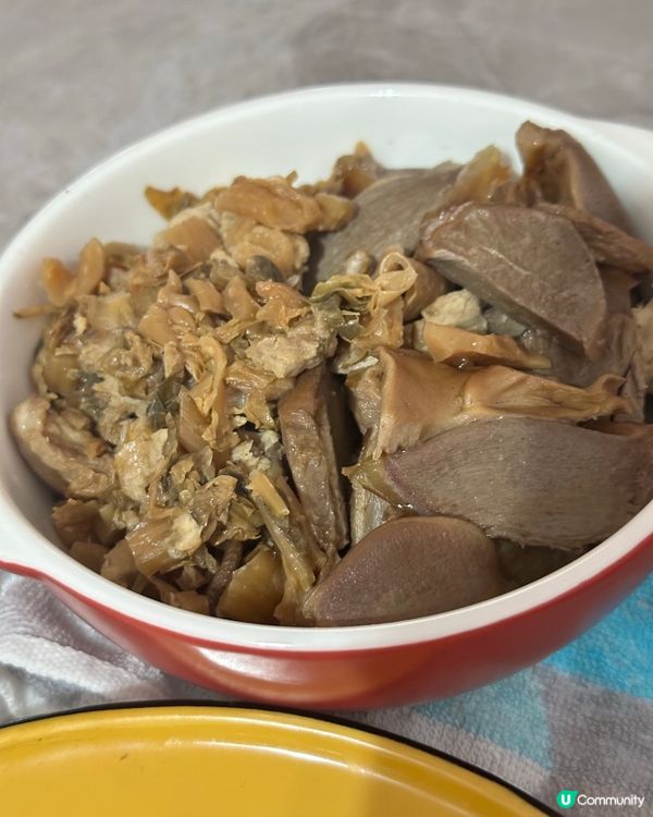 今晚晚餐亞媽煮嘅餸