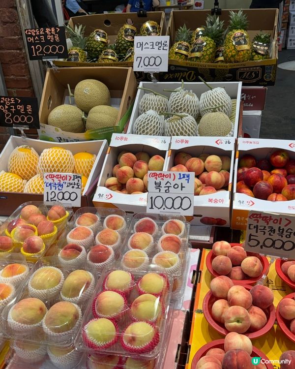 韓國批發市場水果好抵食