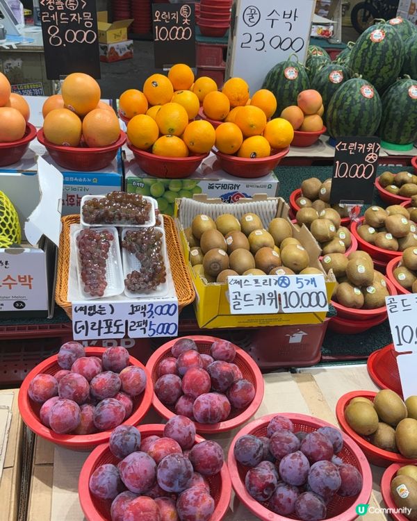韓國批發市場水果好抵食