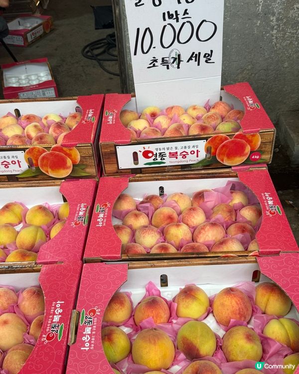 韓國批發市場水果好抵食