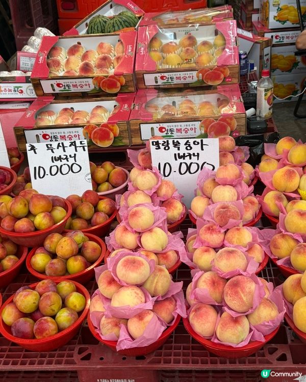 韓國批發市場水果好抵食