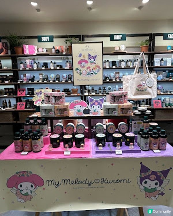 【2026 東京8天遊】日本 The Body Shop 聯名 Sanrio ♥ 可愛的 My Melody & Kuromi 系列
