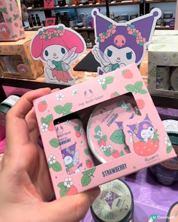 【2026 東京8天遊】日本 The Body Shop 聯名 Sanrio ♥ 可愛的 My Melody & Kuromi 系列