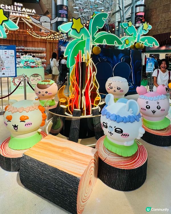 暑假必打咭-朗豪坊 Chiikawa 人魚島的秘密限定展覽