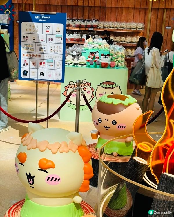 暑假必打咭-朗豪坊 Chiikawa 人魚島的秘密限定展覽