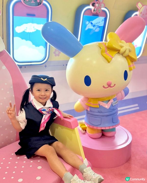 暑假好去處😍小空姐小飛機師體驗超好玩✈️👧