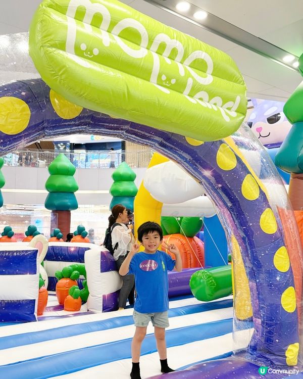 Adrian係香港都一定要玩就係充氣樂園, 今個夏天佢鎖定💟...