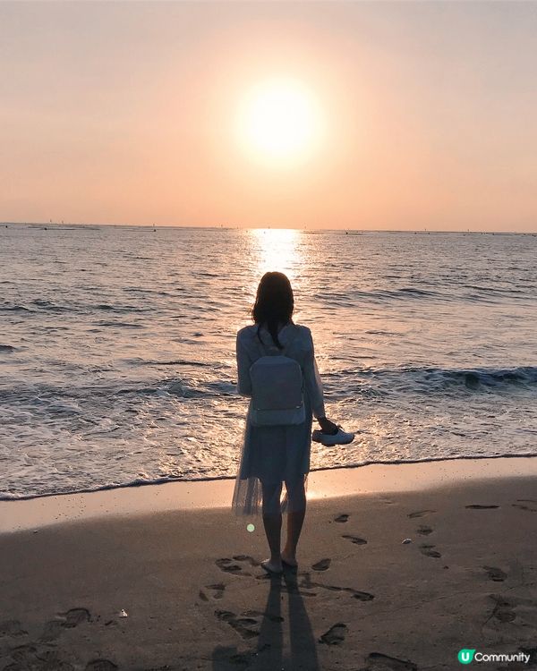 台南日落靚景，安平觀夕平台📸🌅