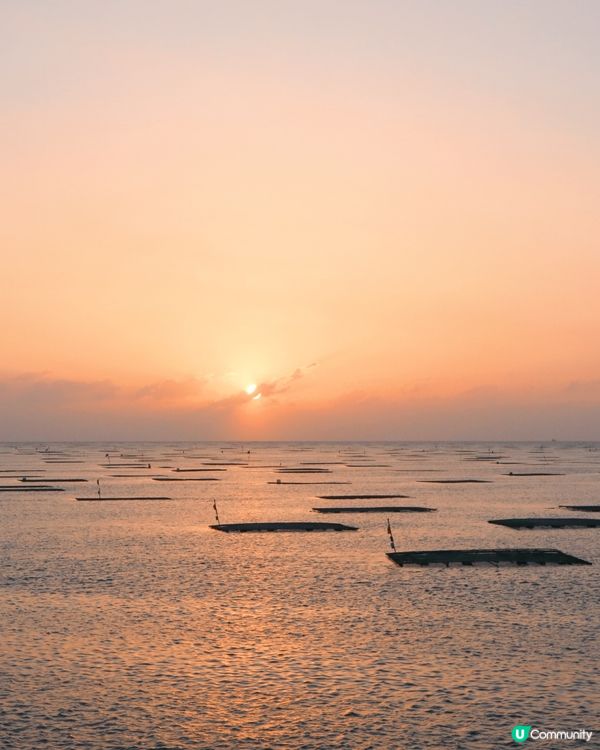 台南日落靚景，安平觀夕平台📸🌅