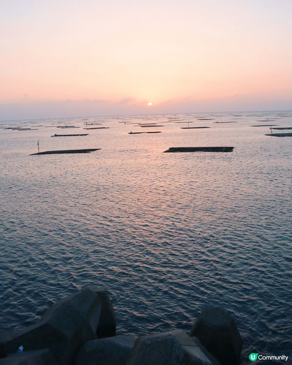 台南日落靚景，安平觀夕平台📸🌅