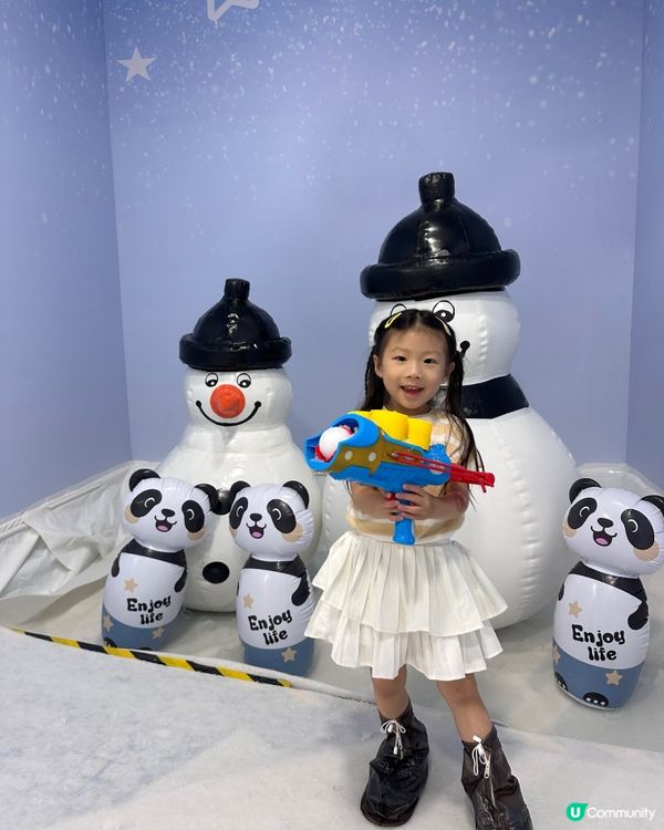 香港有得玩雪喇！☃️❄️ 