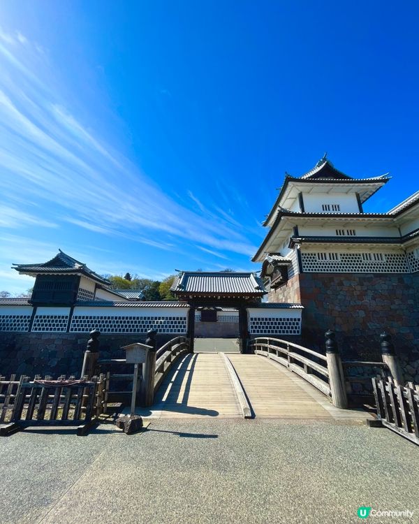 日本百大名城🌸 金澤城賞櫻絕景😍