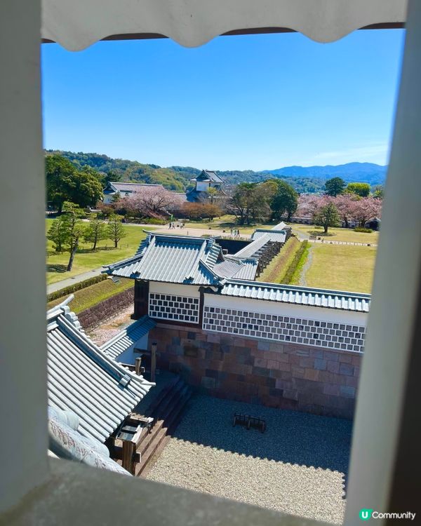 日本百大名城🌸 金澤城賞櫻絕景😍