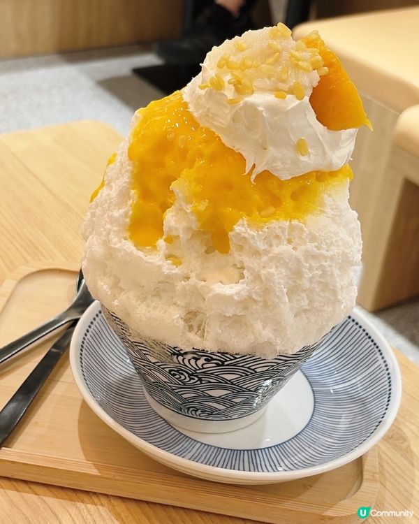 旺角新開刨冰🍧$88超大份🥭芒草糯米飯刨冰🍧