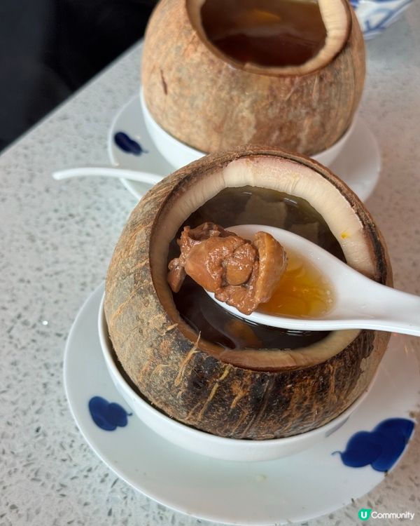 椰子燉雞湯 世一