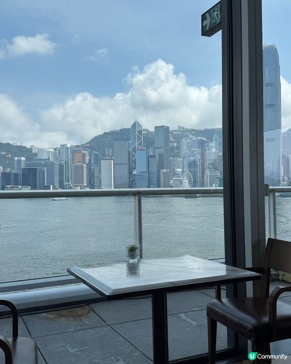 🌊 尖沙咀海景Brunch新寵|望住維港食鋸扒