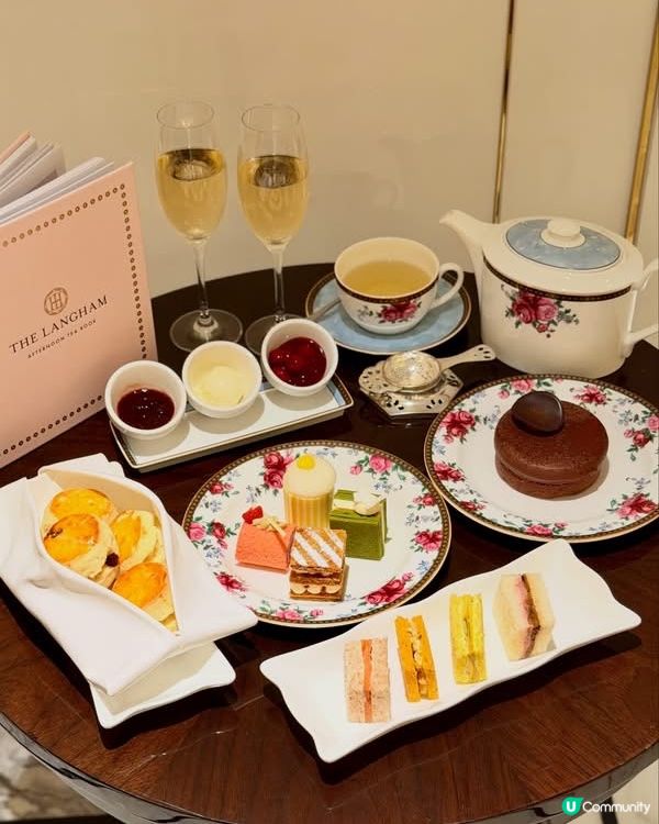 🇬🇧 傳奇傳承!香港朗廷酒店煥新｢朗廷下午茶體驗｣精緻鹹甜點...