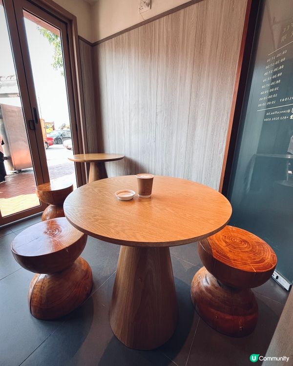 銅鑼灣chill cafe小店☕️ 酸種貝果拉花咖啡😋