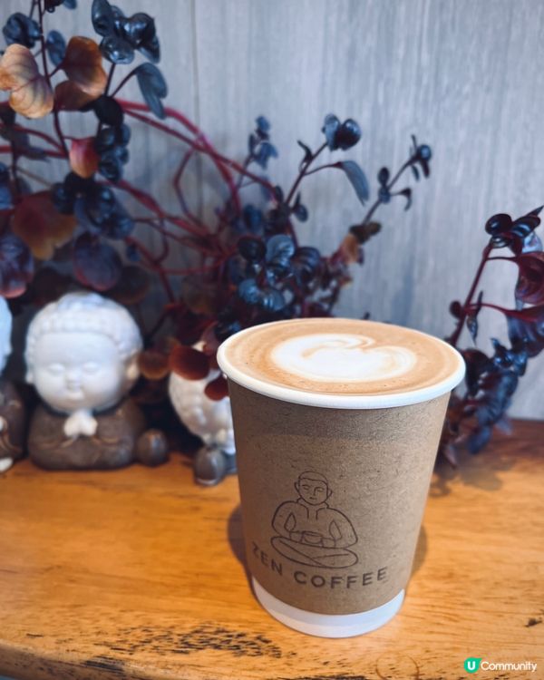 銅鑼灣chill cafe小店☕️ 酸種貝果拉花咖啡😋
