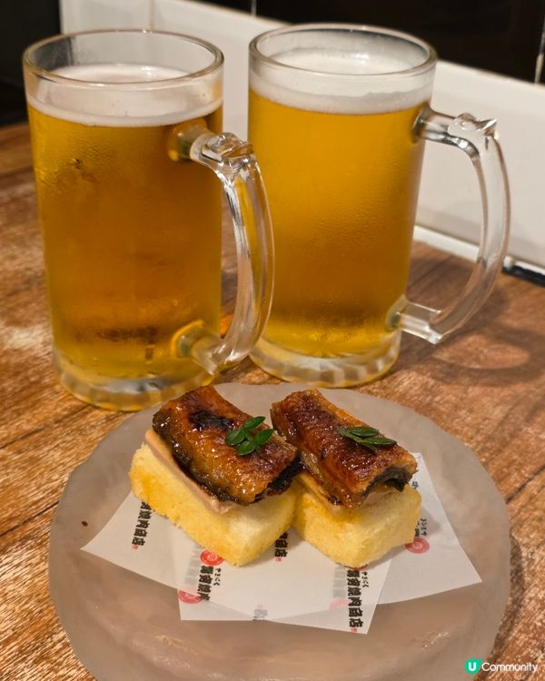 焦糖鵝肝鰻魚一口多士😋一試愛上