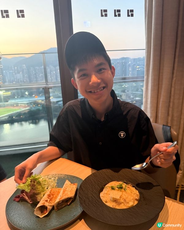 30樓細味晚餐欣賞沙田美景