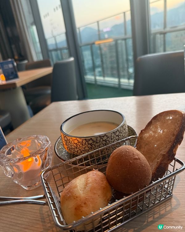 30樓細味晚餐欣賞沙田美景