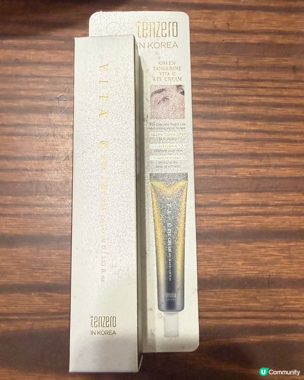 韓國買咗好多唔同牌子嘅眼霜，有唔同功效