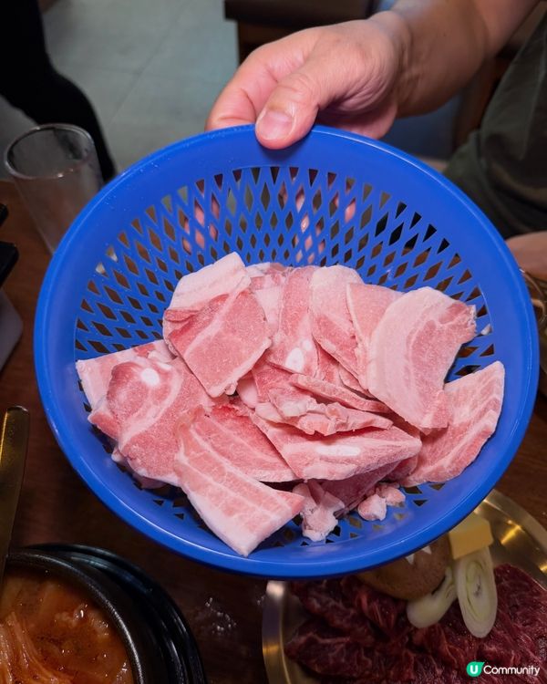 五花肉 $68 顛價！🥢🤤 送魚糕湯及醬油辣蟹
