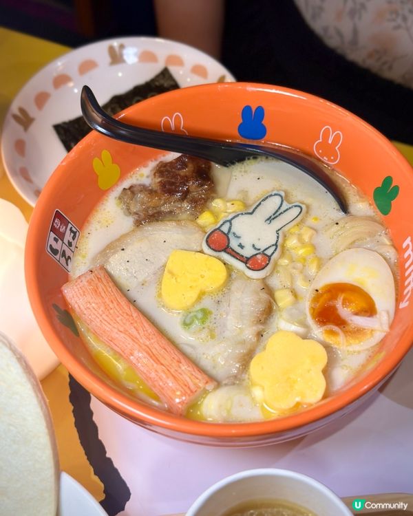 富山麵家 x Miffy期間限定🐰Miffy迷朝聖必去❣️