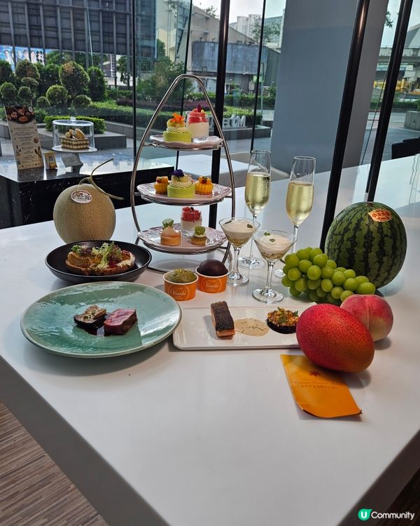 好開心同好姊妹黎到 Hotel ICON品嚐「果香藝匠下午茶...