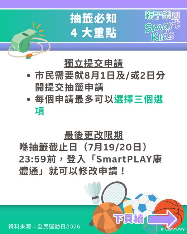 全民運動日首度加碼玩足 2 日 🤩 免費康體設施/游水全攻略 🏊‍♂️