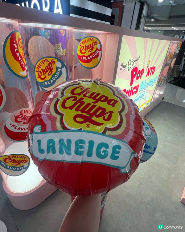 銅鑼灣快閃！Laneige唇釉＋珍寶珠吊飾暴擊💄