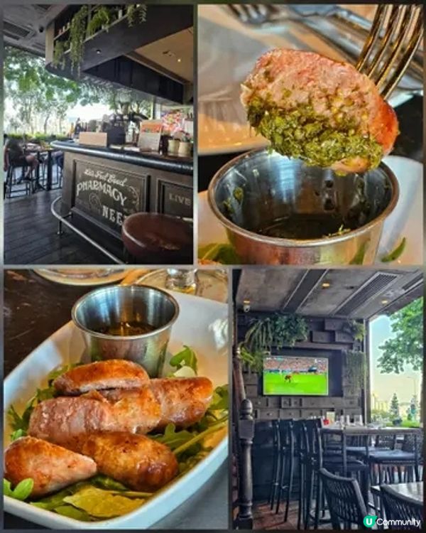 尖東海旁chill住睇世界盃食阿根廷菜