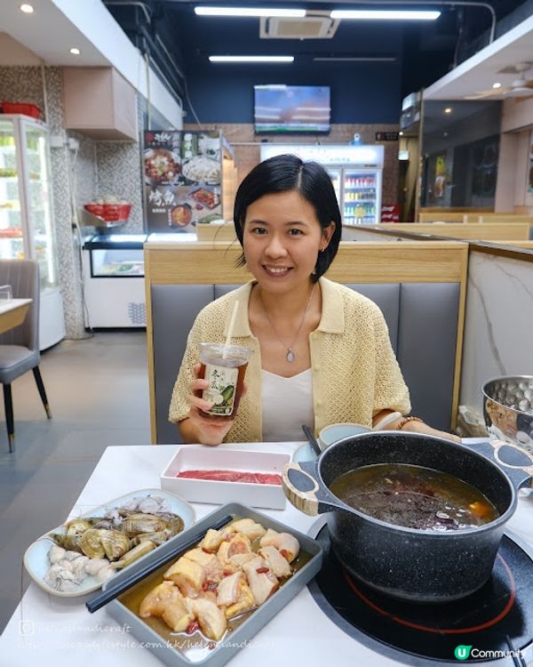 【吃下荃灣】任食海鮮任飲啤酒。大滿足雞煲打邊爐 - 大滿足火鍋冰室