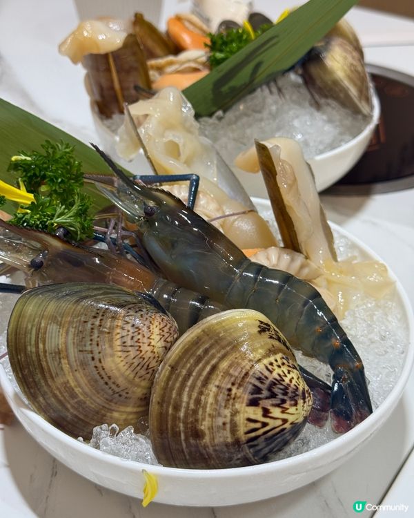 一個人火鍋！海陸豪食 🤤