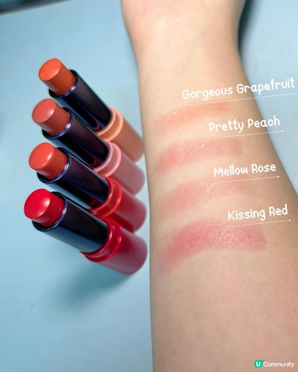 #偽素顏天花板 💄【凡士林潤彩護唇膏】 