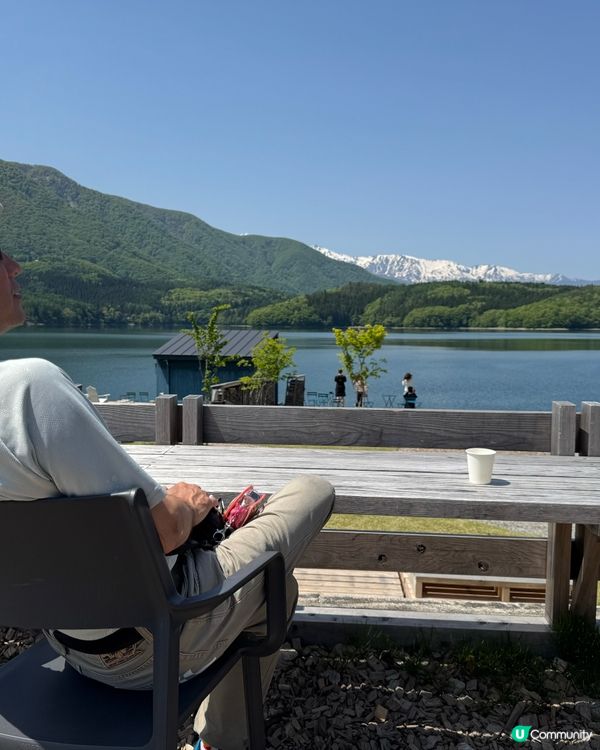 絕美湖景Cafe☕️🤍 長野必去！🇯🇵
