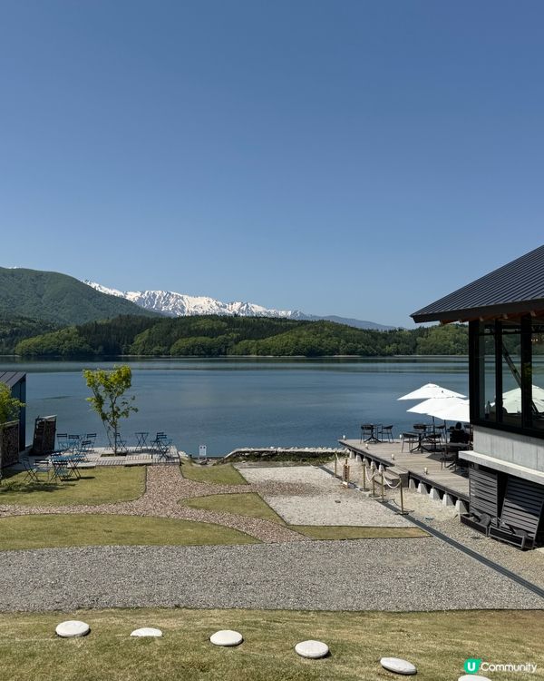 絕美湖景Cafe☕️🤍 長野必去！🇯🇵