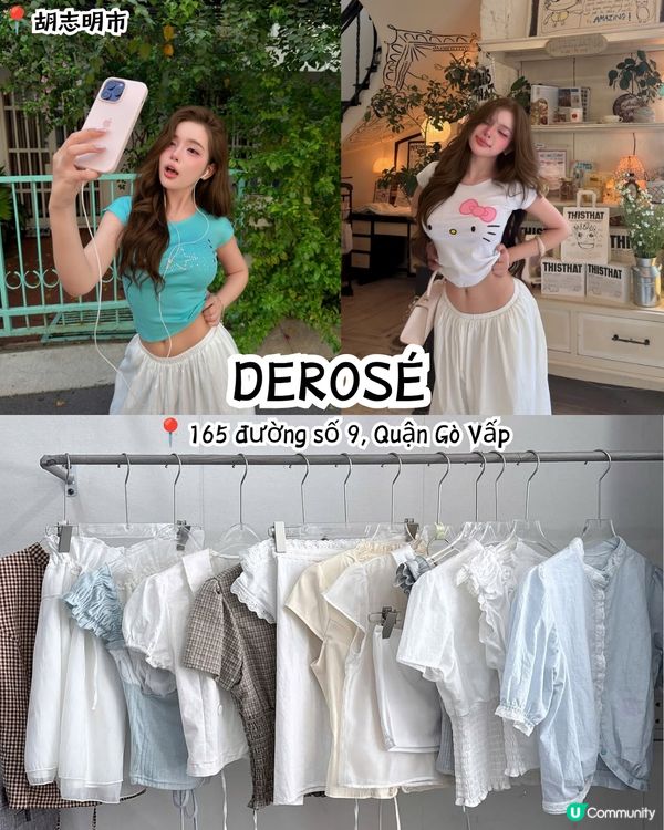 Threads友推薦15大越南小眾潮流服飾品牌🇻🇳 BLACKPINK都愛着🩷甜美風/街頭風/運動服/比堅尼/休閒裝👚